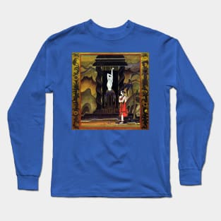 The Enchanted King of the Ebony Isle - Kay Nielsen, Arabian Nights Long Sleeve T-Shirt